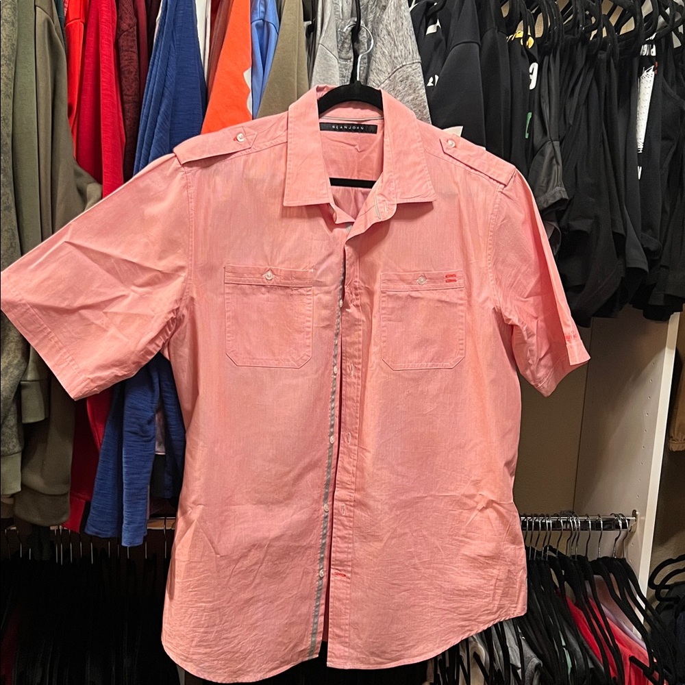 Sean John Red Dress Shirt